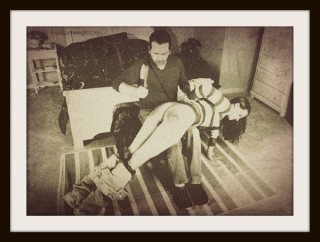 spanking picture